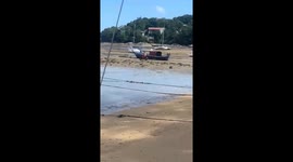 Tourist riding rented motorcycle on Thai beach sparks outrage among locals