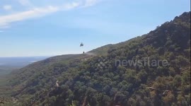 Spain: Firefighting Operations at IF Valverde de la Vera, Cáceres