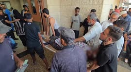 Israel kills 20 Palestinians, renews evacuation warning for Gaza City