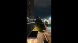 Black Hawk Helicopters Fly Over Philadelphia