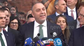Palestinian flag raised in London after UK recognition
