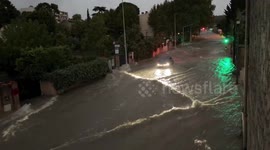 France: Southern Towns Flooded as Severe Storms Hit