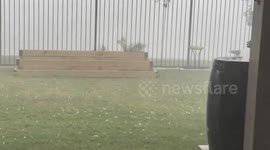 US: Large Hail Batters North Texas as Severe Storms Sweep Through 2