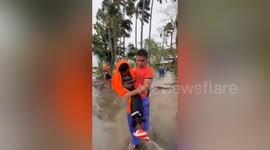 Typhoon Ragasa forces school closures, evacuations in Philippines