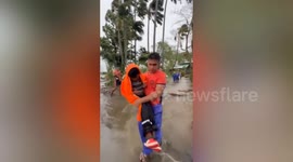 Philippines: Typhoon Ragasa forces school closures, evacuations in Philippines