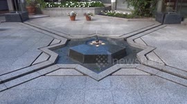 Guests enjoy guided tour of Ismaili Centre garden during London Open House 2025