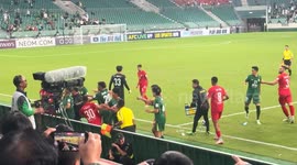 Chinese football players have mass brawl with Vietnamese team