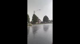 Heavy rainstorm soaks Washington Terrace, Utah