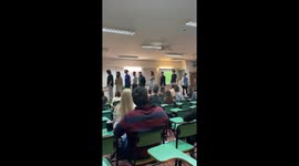 University Students Play Telephone Game