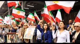 Iranian Supporters of NCRI and MEK rally in NY to stop executions in Iran