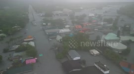 Floods hit Taiwan’s Hualien County after Typhoon Ragasa