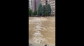 Italy: Flooding Hits Milan as Seveso River Overflows Its Banks
