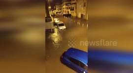 France: Severe Flooding Turns Toulon Streets Into Rivers
