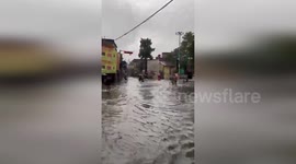 India: Kolkata Streets Submerged As Record September Rain Causes Chaos