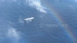 US: Airmen Conduct Long-Range Overwater Rescue Off California Coast