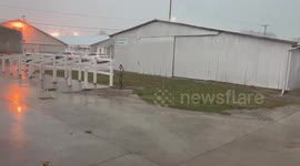 Tornado warning and emergency response at Brown County Fair, Ohio, USA
