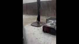 US: Large Hail Batters North Texas as Severe Storms Sweep Through 4