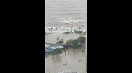 China: Typhoon Ragasa Hits Guangdong, Floods Zhuhai Coastline