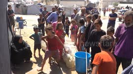 Palestinians in Gaza desperate for water with no relief in sight amid ongoing attacks