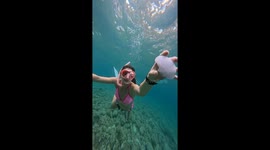 A Jellyfish Stings Me on the Face