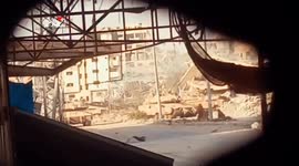 Al-Qassam Brigades releases footage of fighters targeting Israeli tanks in southern Gaza