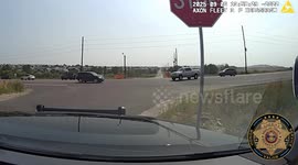 Douglas County Deputy Dashcam Captures Rollover Crash at Intersection