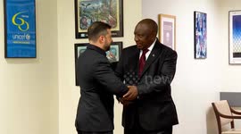 US: Ukrainian President meets South African counterpart in New York