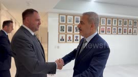 Turkish Foreign Minister Fidan meets Ukraine's top official Yermak in New York