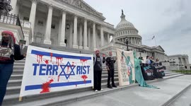 US: Pro-Palestine demonstrators arrested outside US Capitol