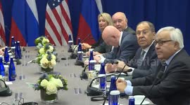 Russia's Lavrov holds talks with US Secretary of State Rubio in New York