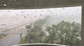 Severe impact of Typhoon Ragasa in Macau Peninsula