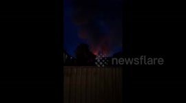 UK: &'Massive Explosion&' At Warehouse In Swindon