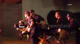 US, Phoenix: Phoenix Suspect Shot By Police After Holding Child Hostage With Machete With Sound On Tape Graphic Content