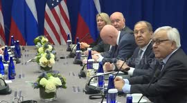 US: Russia's Lavrov holds talks with US Secretary of State Rubio in New York