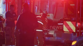 US, Los Angeles: Vermont Knolls Pursuit Crash Leaves At Least 1 Injured