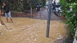 Italy: Flooding Hits Milan as Seveso River Overflows Its Banks 2