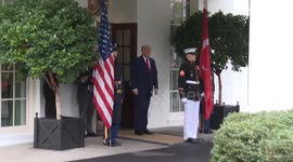 Trump welcomes Turkish President Erdogan at White House for talks