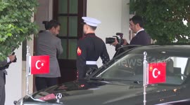 Turkish President Erdogan departs from White House after talks with Trump