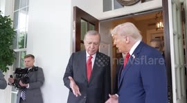 Turkish President Erdogan departs from White House after talks with Trump (2)