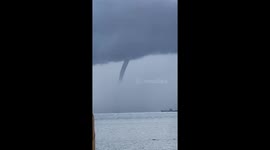 Saint Lucia: Waterspout Spotted Off Northwestern Coast