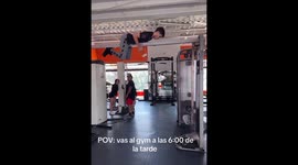 Lofty Use of Gym Equipment