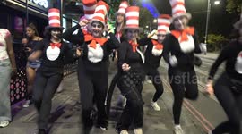 Birmingham University Medical Society legendary fancy dress bar crawl attracts over a THOUSAND students