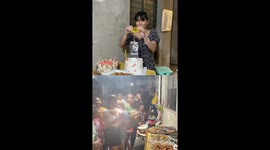 Birthday money cake turns into pregnancy reveal in front of delighted family