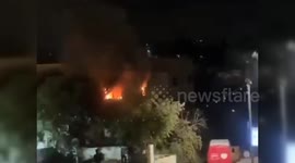 Israeli Forces Torch Home During Raid in Beit Rima