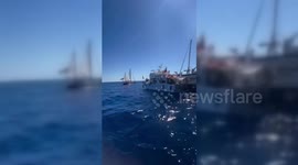 Greece: Greek Ships Join Global Flotilla Heading to Gaza