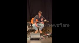 John Mayer joins Matthew McConaughey on stage during McConaughey’s 'Poems & Prayers' revival book tour 1/7