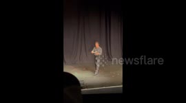 John Mayer joins Matthew McConaughey on stage during McConaughey’s 'Poems & Prayers' revival book tour 5/7