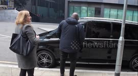 Paul Gallagher arrives at London court charged with rape