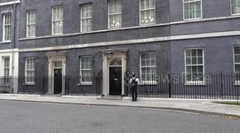UK's Starmer welcomes his Australian counterpart at 10 Downing Street in London