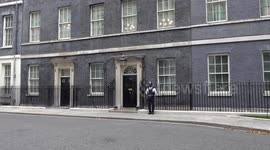 UK: UK's Starmer welcomes his Australian counterpart at 10 Downing Street in London